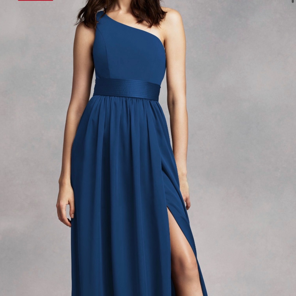 David’s bridal navy dress